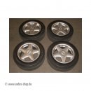 4x 15" Centra Alufelgen + Sommerreifen
