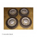 4x original Alufelgen 15" + Sommerreifen