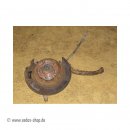 Achsschenkel + Radnabe hinten links